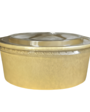 Bowl Kraft C/Tapa PET 44Oz