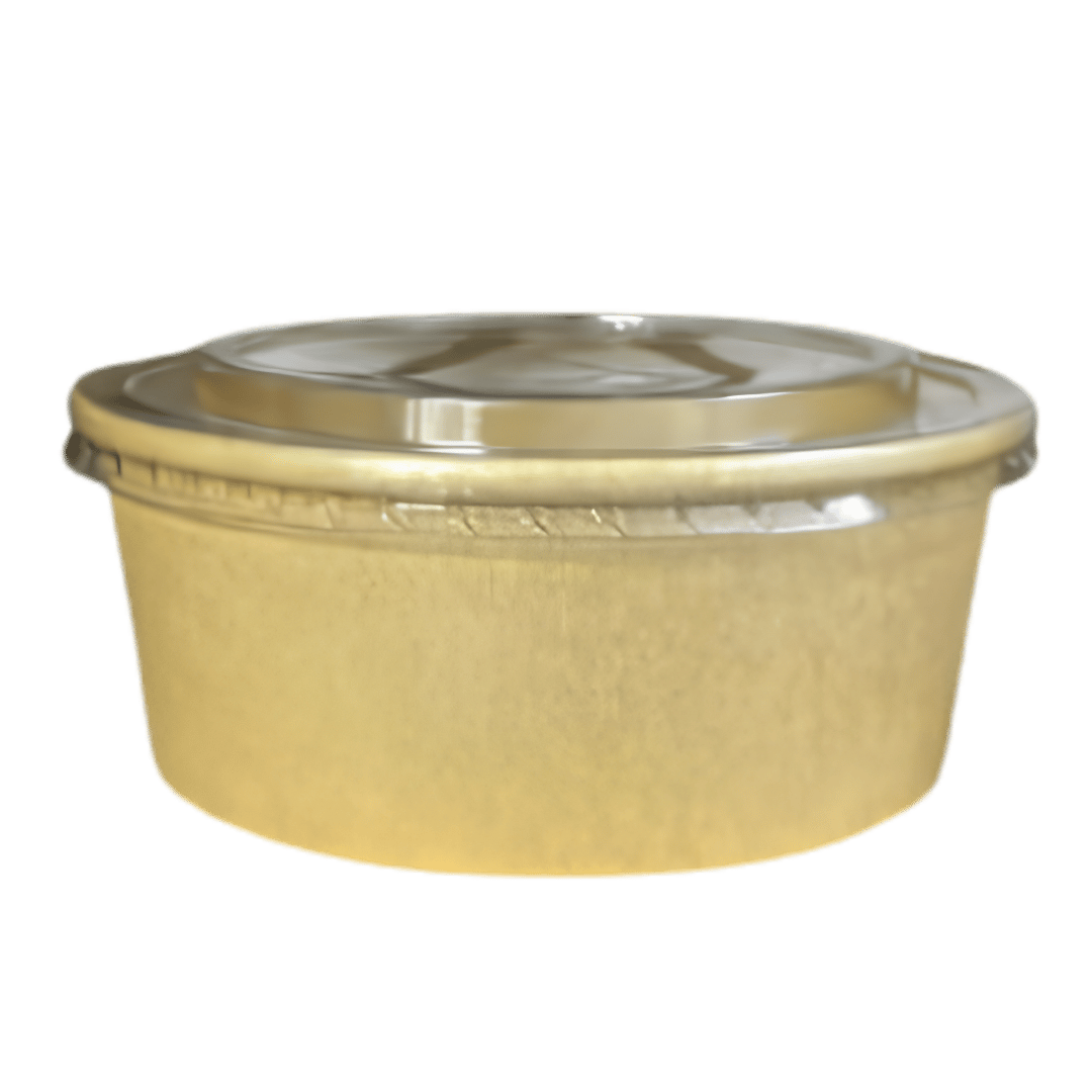 Bowl Kraft C/Tapa PET 44Oz